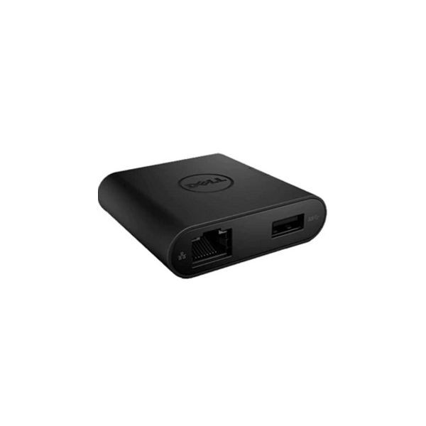 ADAPTADOR DELL USB-C MACHO a VGA/USB 3.0/RED/HDMI NEGRO 470-ABQN