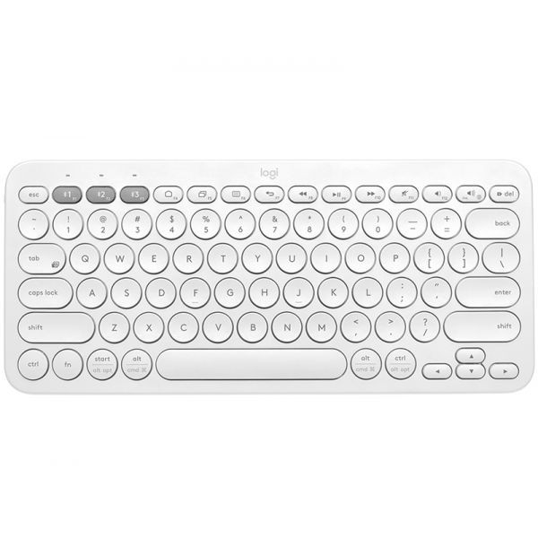 TECLADO BLUETOOTH LOGITECH K380 BLANCO PC/MAC/IOS/ANDROID 920-009595