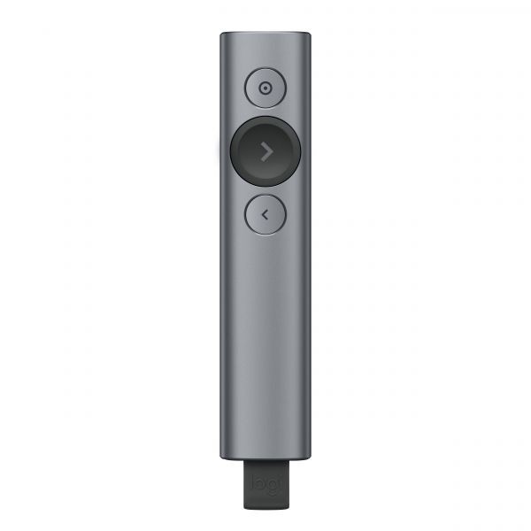 PRESENTADOR INALAMBRICO LOGITECH SPOTLIGHT USB GRIS 910-005216