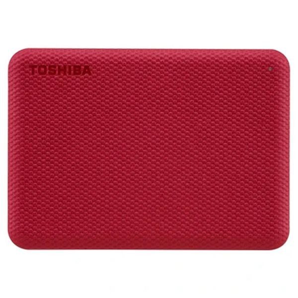 DISCO DURO EXTERNO TOSHIBA 1TB HDTCA10XR3AA ADVANCE V10 ROJO