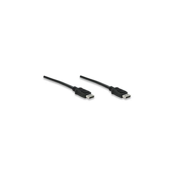 CABLE DISPLAYPORT 4K BLINDADO 2MTS MANHATTAN 307116